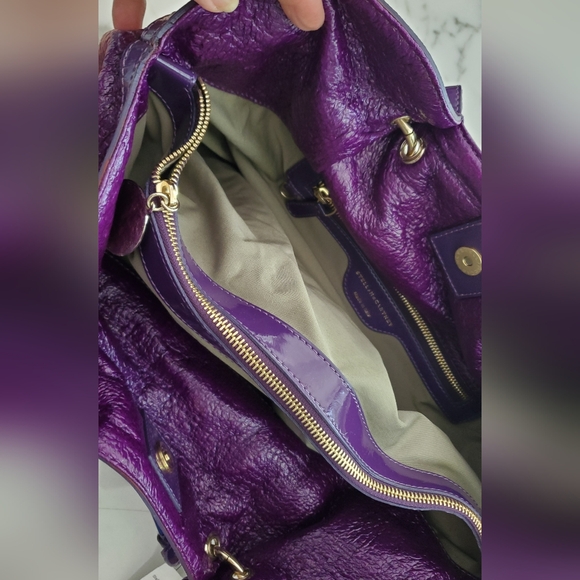 🔥Host Pick-NWT STELLA MCCARTNEY- Medium size -patent leather-shoulder bag - Picture 8 of 15